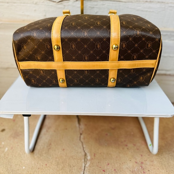 TRUSSARDI signature Nappa leather boston bag - Picture 6 of 14